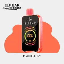 Buy Elfbar Raya D2 20000 Puffs Peach Berry online in Ahmedabad - Vape Shop Ahmedabad